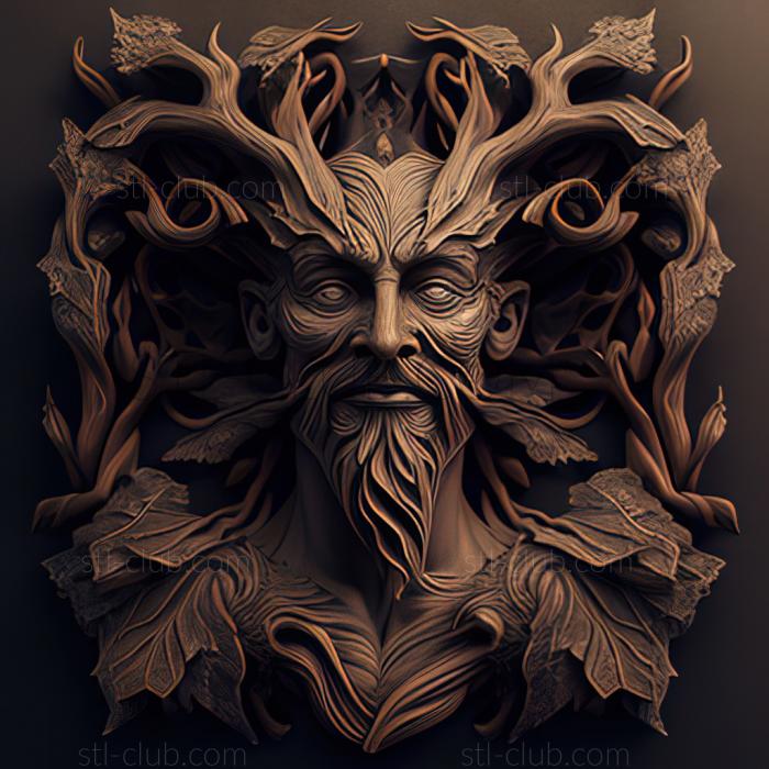 3D model st forest spirit (STL)